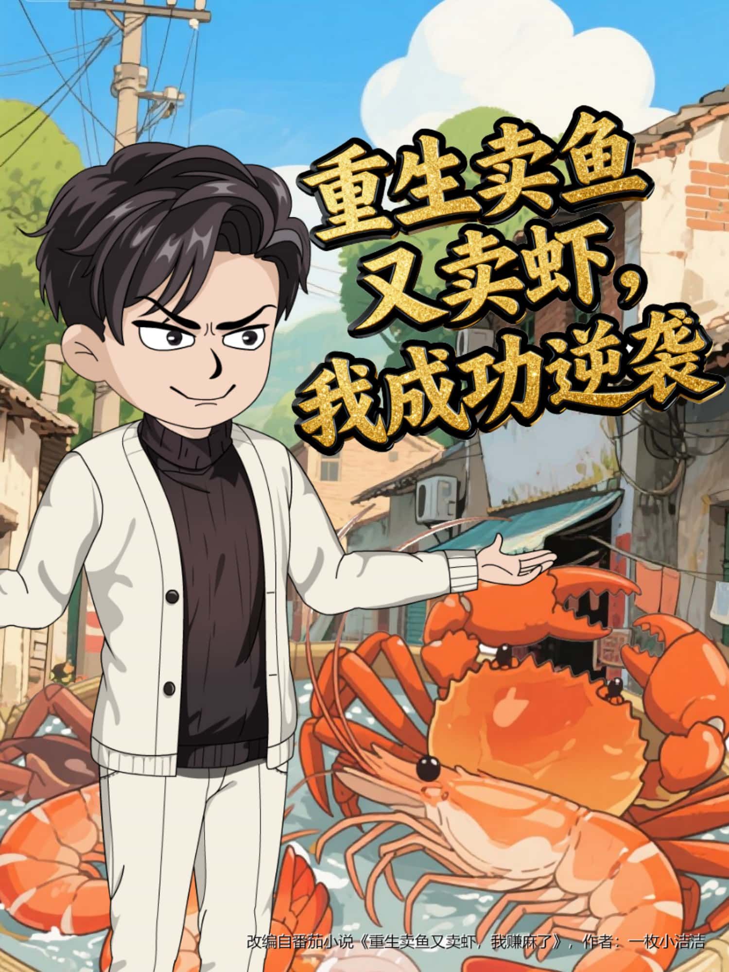 动漫重生卖鱼又卖虾我成功逆袭免费高清全集无删减版在线播放，畅看逆袭爽剧！