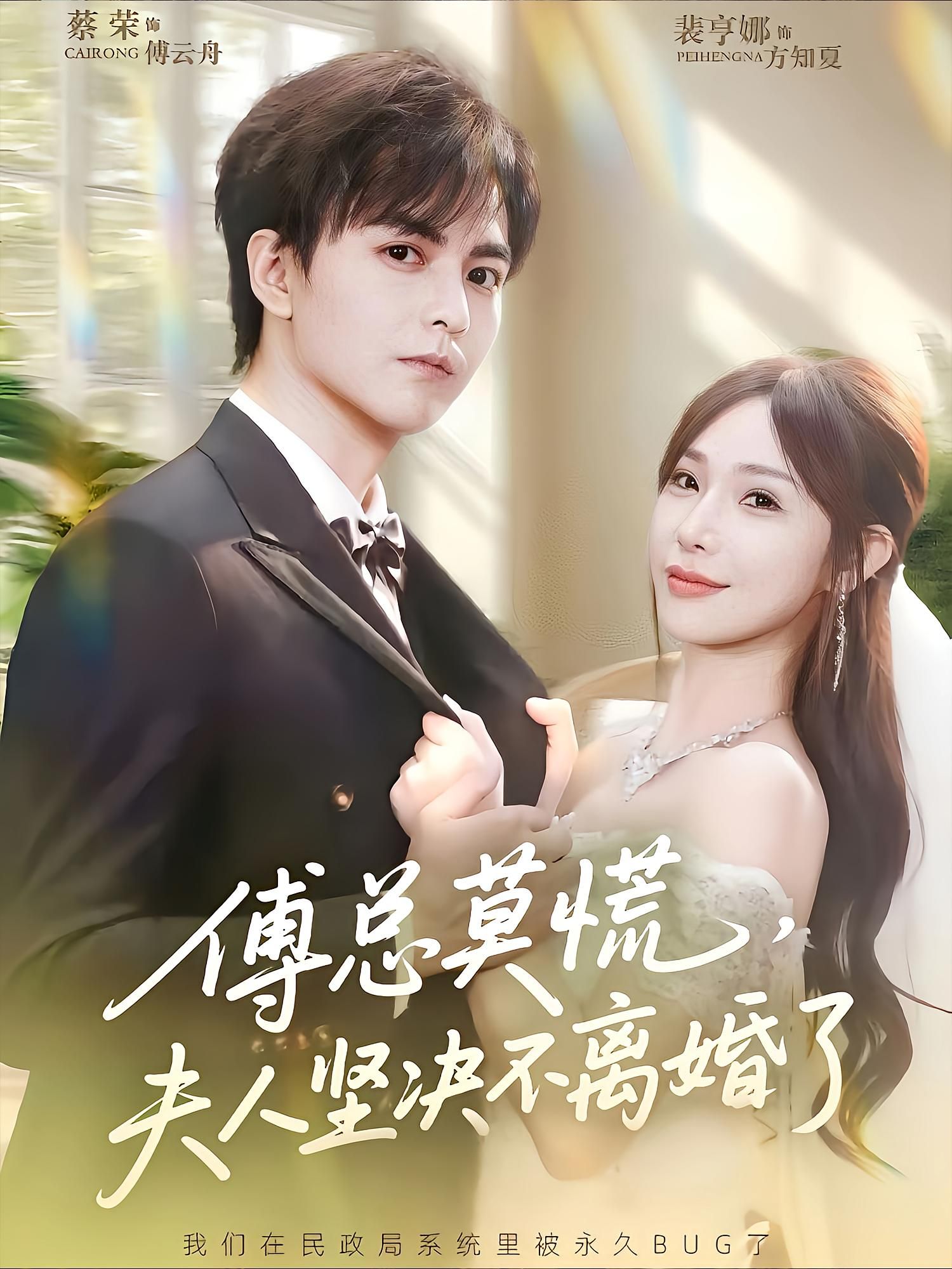 傅总莫慌夫人坚决不离婚了HD超清全集1080P在线观看，夫人不离婚剧情高能，完整版直达～