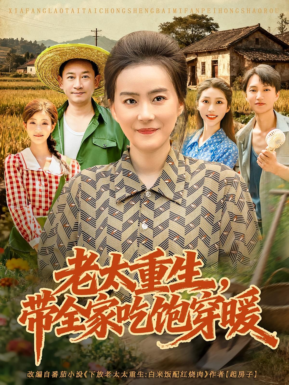 老太重生带全家吃饱穿暖短剧，1080P高清全集在线观看，暖家重生逆袭。